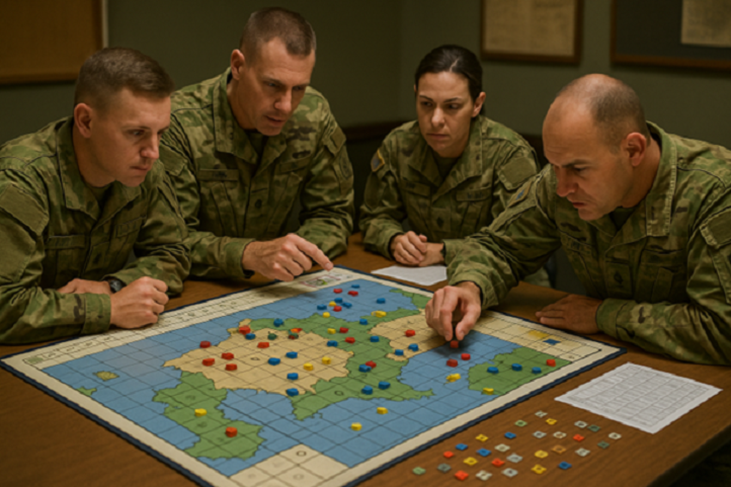 Spelen is een serieuze bezigheid!  Wat kunnen we leren uit serious (war) gaming?